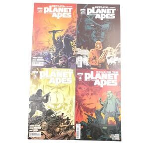 Planet of the Apes Comic Lot of 4 Issues Boom! Studios Modern Age 2011 2012